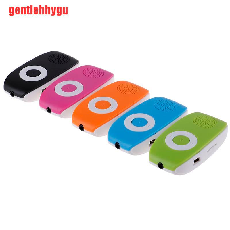 Máy Nghe Nhạc Mp3 Hỗ Trợ Thẻ Tf Có Kẹp Gắn Tiện Lợi