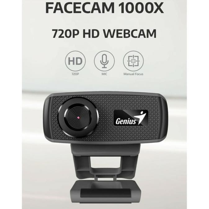 Webcam Genius Facecam 1000x Kèm Mic Cho Pc & Laptop | BigBuy360 - bigbuy360.vn