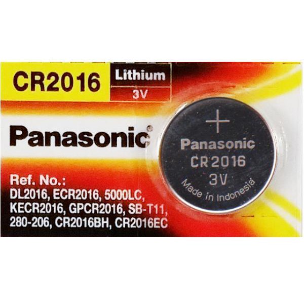 [Combo] 5 pin nút áo CR2016 Panasonic - Điện Việt