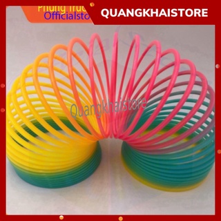 Đồ chơi lò xo ma thuật màu cầu vồng cho bé , đồ chơi cho bé , đồ chơi cho bé