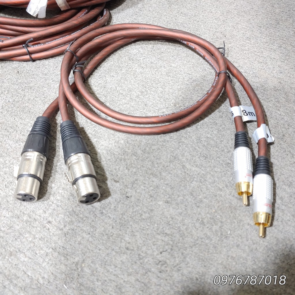 Cặp dây tín hiệu Canon ra AV hàng đẹp