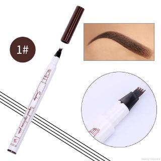Bút kẻ lông mày đầu phẩy 4 sợi kháng nước chống nhòe