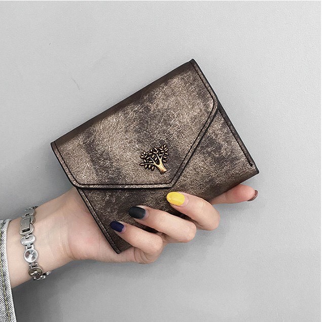 Ví cầm tay da đẹp nữ mini thời trang cao cấp VD164 | BigBuy360 - bigbuy360.vn