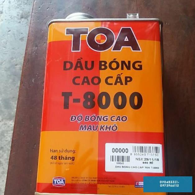 Dầu bóng cao cấp TOA T-8000