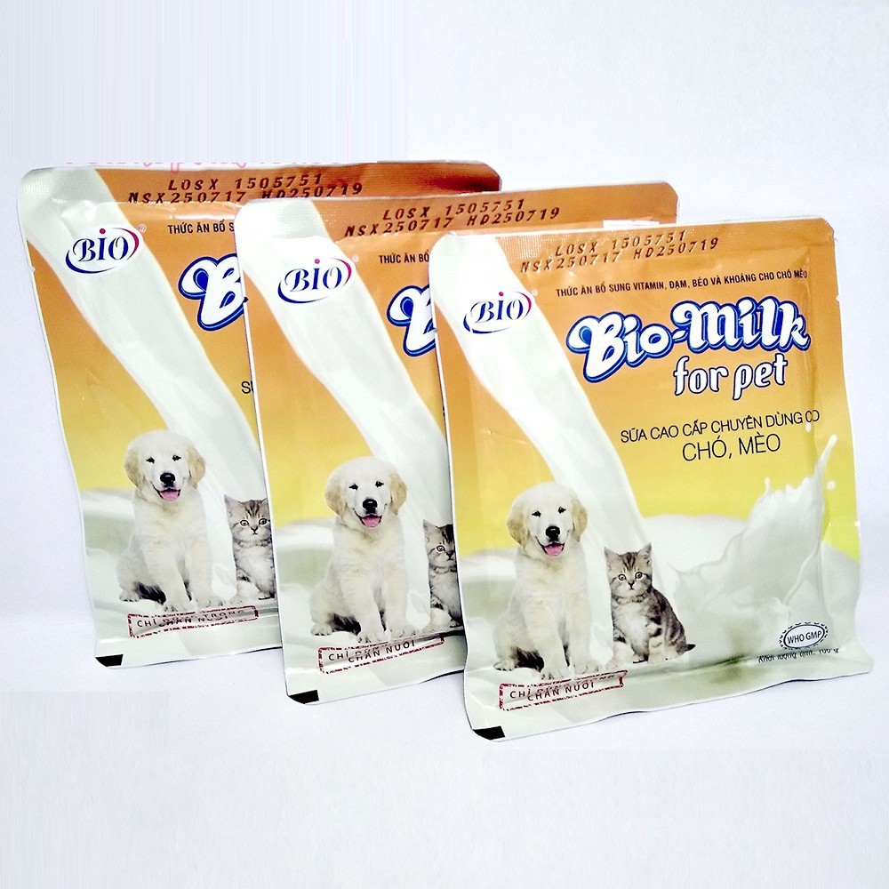 Sữa dinh dưỡng cho chó mèo nhỏ - sữa Bio milk