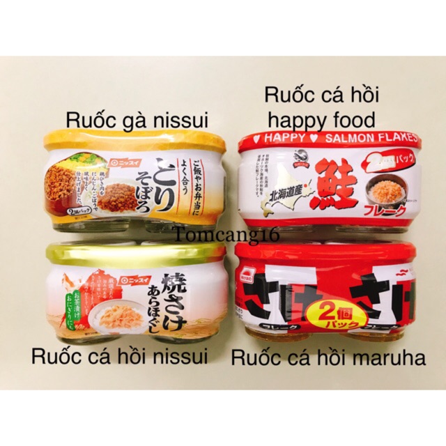 Ruốc cá hồi Nhật - 50gr*2 hũ