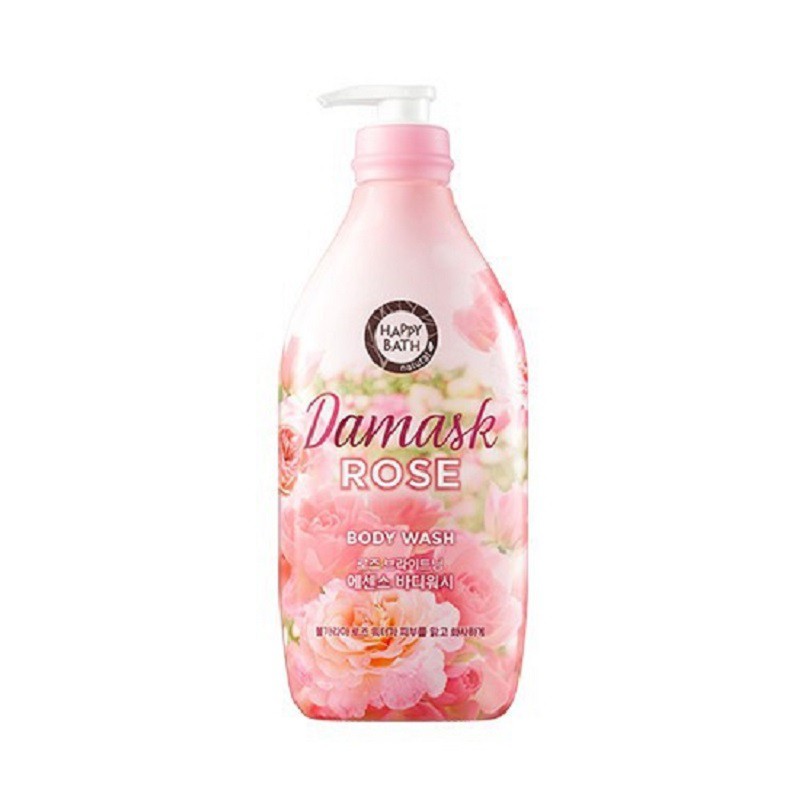 [ Giá Sỉ ] Sữa Tắm Tinh Chất Hoa Hồng Happy Bath Hàn Quốc, Chai 900ml, Cao Cấp, Giữ Mùi Hương Thơm Ngát Đầy Quyến Rũ
