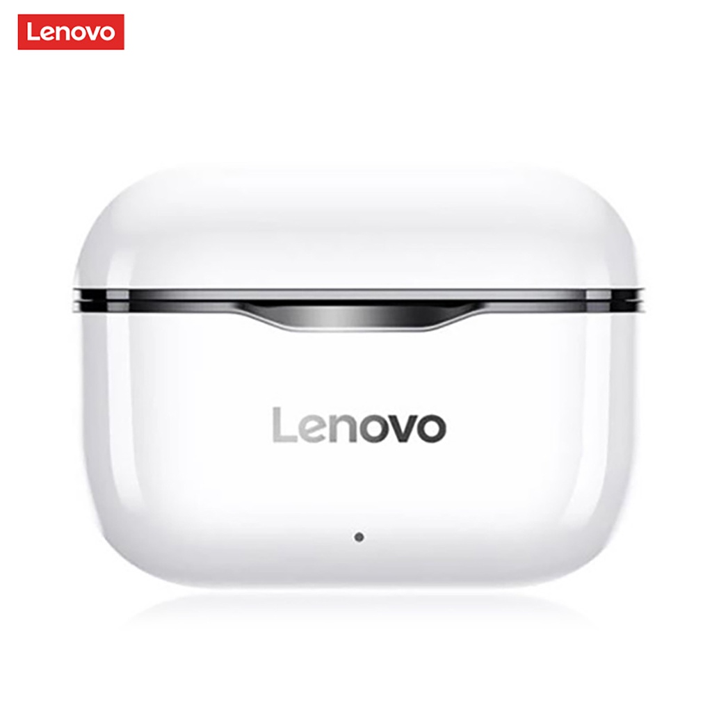 Set 2 Tai Nghe Nhét Tai Không Dây Lenovo LP1 Tương Thích Bluetooth Chống Thấm Nước