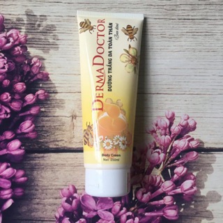 Kem DermaDoctor dưỡng trắng da toàn thân ban đêm 250ml
