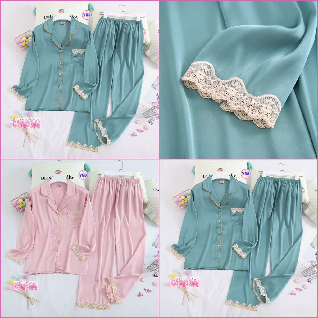 Pijama Lụa Cao Cấp Y88