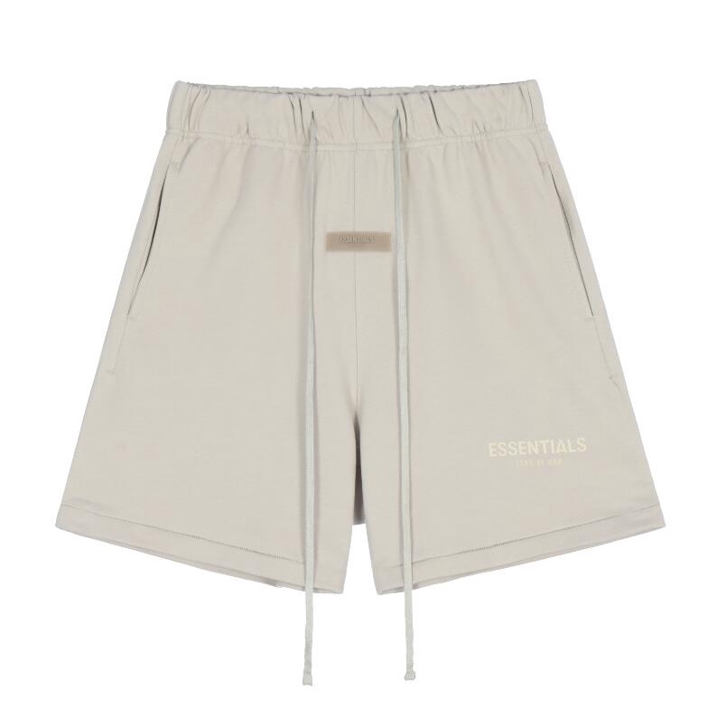 Quần Short Cotton Dây Rút Unisex Thời Trang Đường Phố