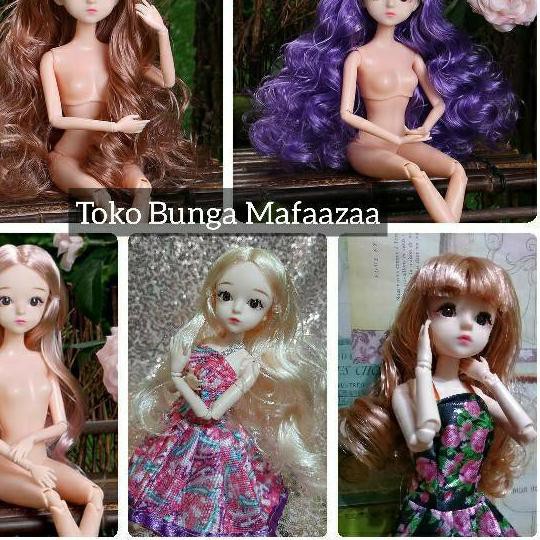 X Búp Bê Barbie Yuna Mắt 3d Dễ Thương 58