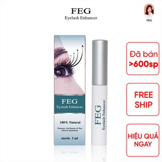 Dưỡng mi FEG toàn diện - Mi dài,dày cong vút sau 14 ngày