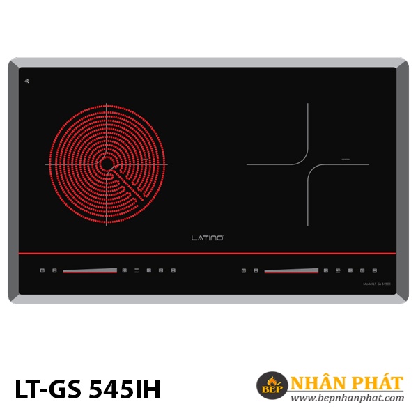 Bếp kết hợp 1 điện + 1 từ LATINO LT-GS 545IH , Phong cách châu âu, giá trị đích thực.