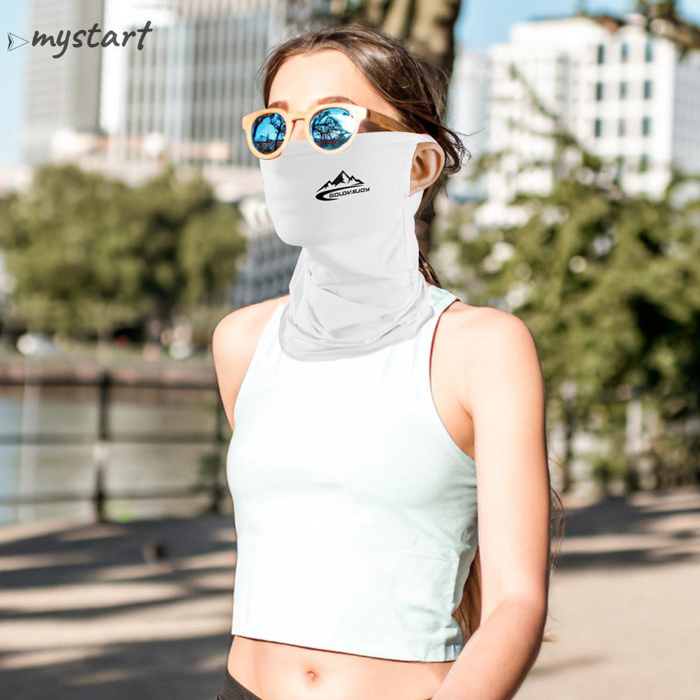 Khăn lụa trùm mặt chống nắng hoạt động thể thao ngoài trời đạp xe / đi bộ đường dài cho nam và nữ