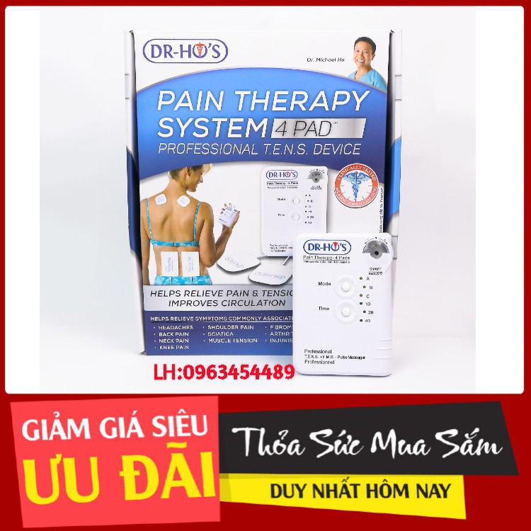 [Mẫu Mới Nhất] Máy Massage Xung Điện Trị Liệu Dr Ho S New