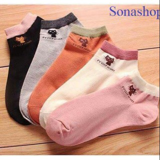 Bán buôn Set 10 đôi tất nữ cổ ngắn