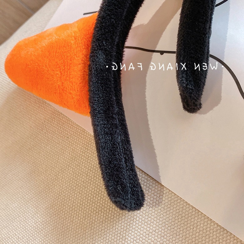 Băng đô rửa mặt trang trí cà rốt đơn giản xinh xắn cho nữ d061501