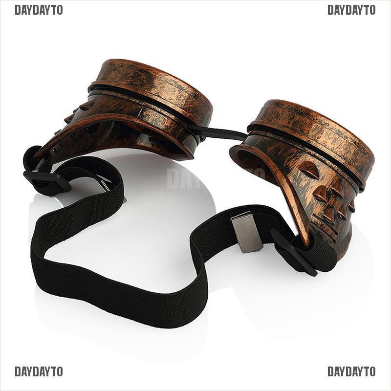 Daydayto DVintage Kính Bảo Hộ Victorian Steampunk Phong Cách Punk Gothic