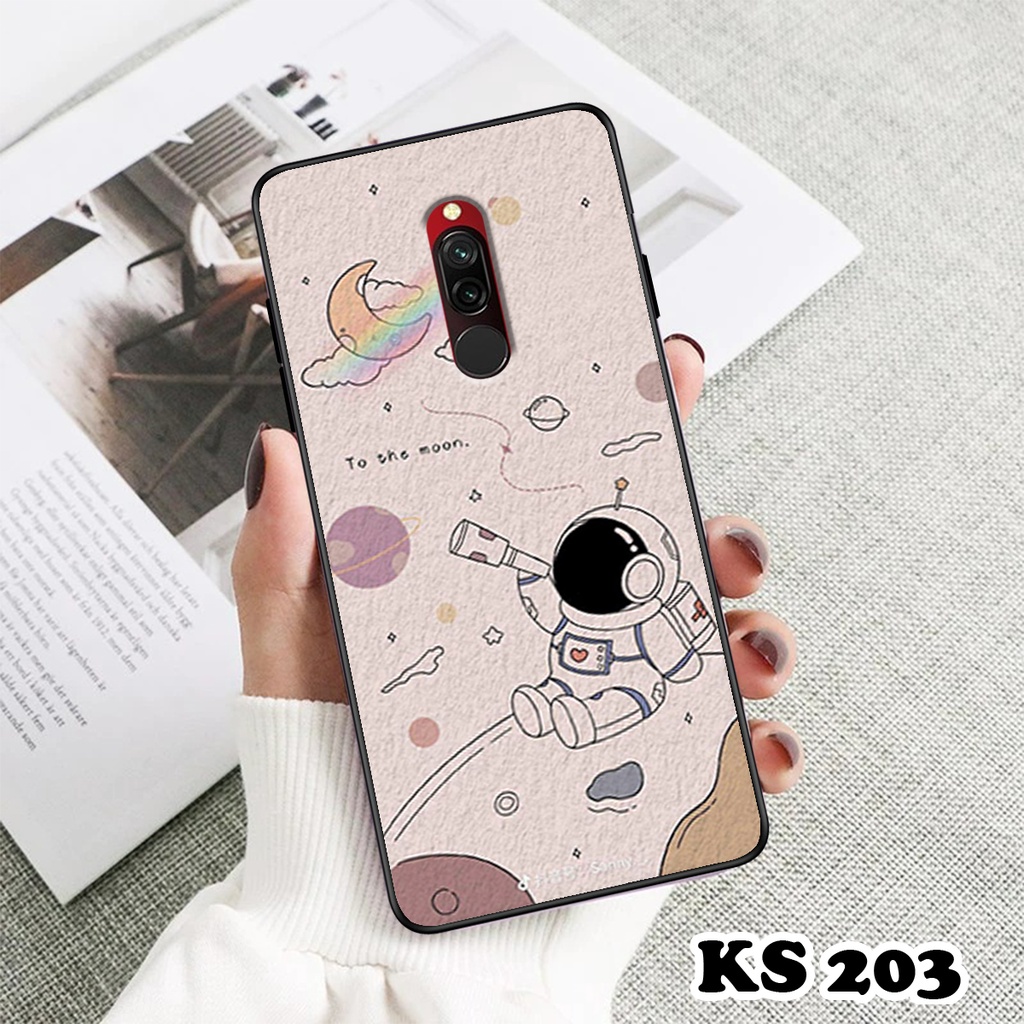 Ốp lưng Xiaomi Redmi 7 - Redmi 7A - Redmi 8 - Redmi 8A - Ốp in hình Phi hành gia cực hot