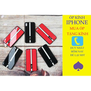 ỐP LƯNG IPHONE KÍNH ĐẸP SUP KẺ SỌC (có ảnh thật) 6/6plus/7/8/X/ XS Max