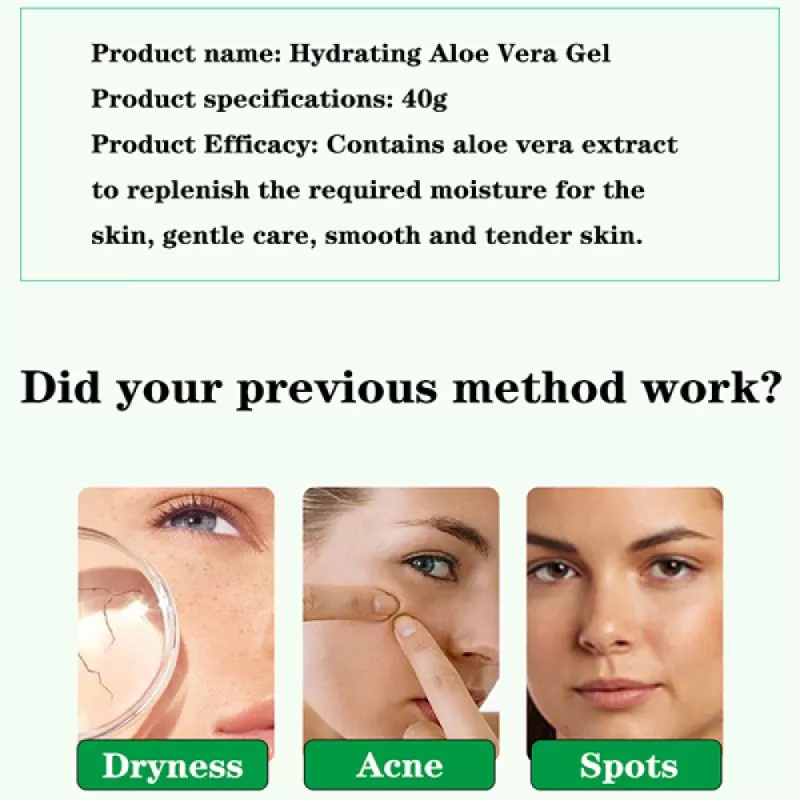 Gel Lô Hội 92% Dưỡng Ẩm Làm Dịu Da