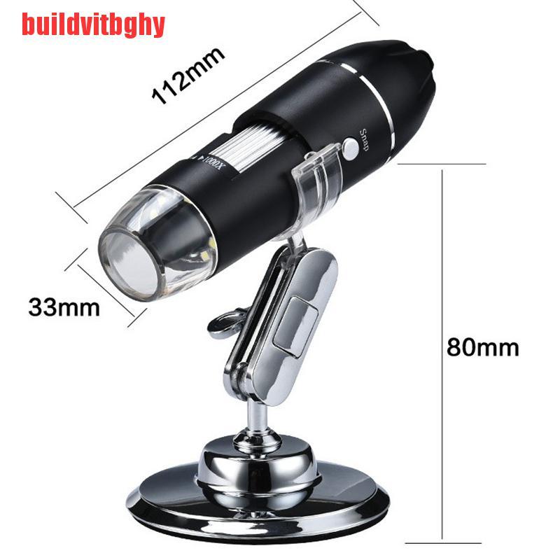 {buildvitbghy}8 LED 1000X USB Digital Microscope Endoscope Magnifier PC Camera IHL