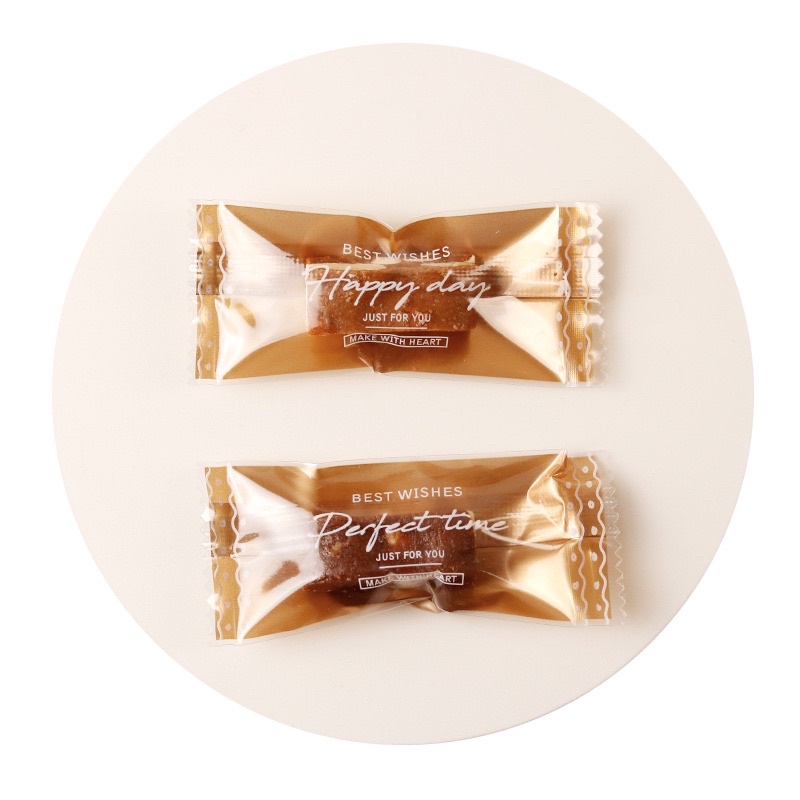 100 vỏ túi kẹo nougat 4x9cm