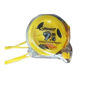Thước kéo Rhino 5m- 7,5m -10m nhựa (mặt Lỗ Ban)