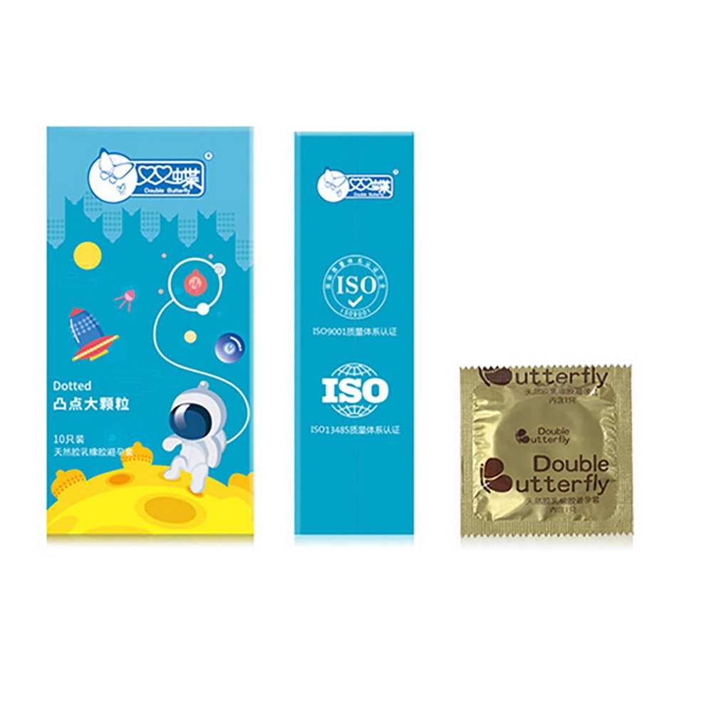 Bộ 10 bao cao su tự nhiên siêu mỏng bảo vệ an toàn cho nam