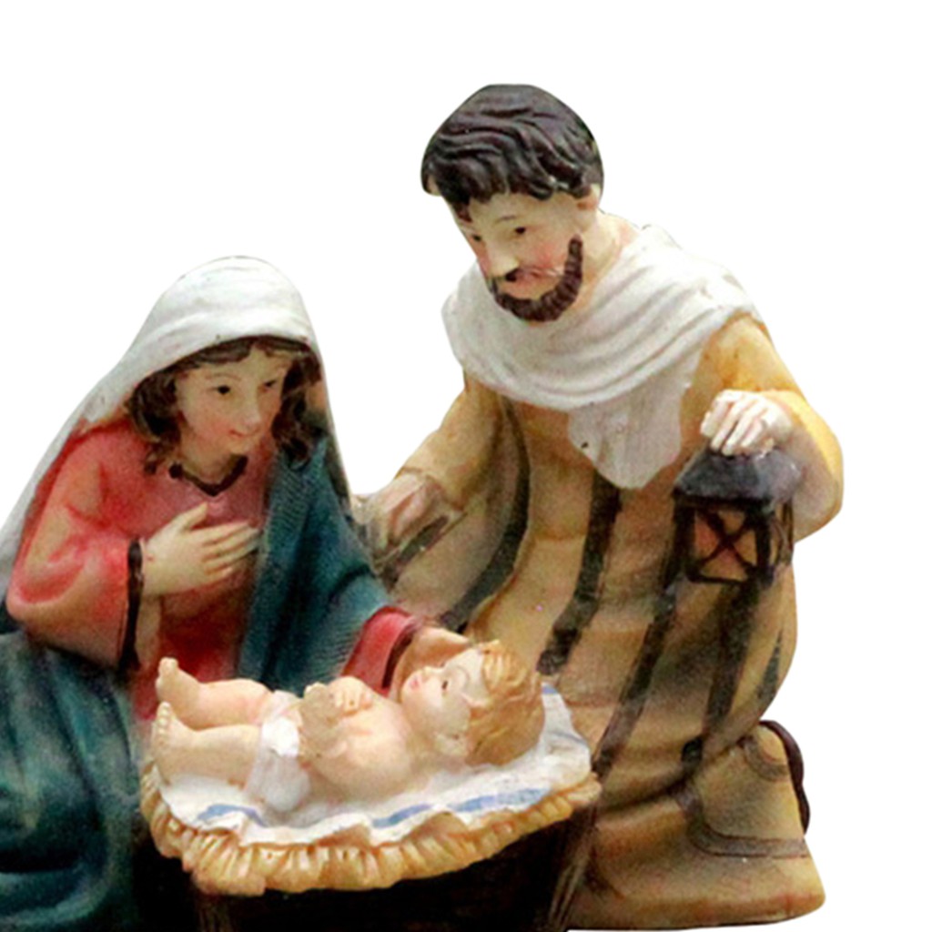 Mô hình tượng chúa Jesus trang trí vào ngày lễ giáng sinh