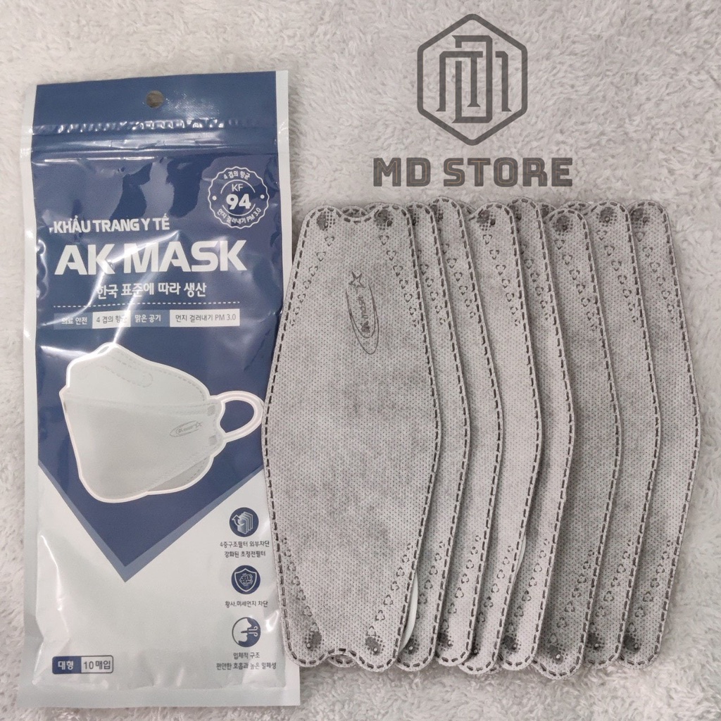 [ Giá Sỉ - SET 50 Chiếc ] Khẩu trang KF94 - 4 Lớp kháng Khuẩn Hàn Quốc Chống Bụi Mịn - Hàng Chính Hãng | BigBuy360 - bigbuy360.vn