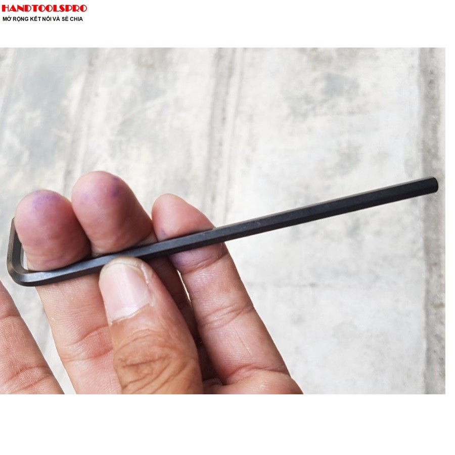 Lục giác 4mm EIGHT đen đầu bằng NHẬT BẢN No.008-4