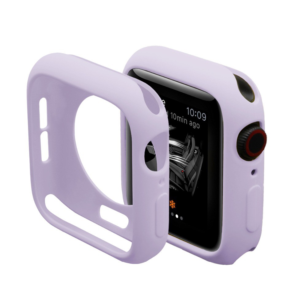 【Apple Watch Case】Mua 1 tặng 1! Ốp lưng TPU mềm cho Apple Watch Series 6/se/5/4/3/2/1 38mm 42mm 40mm 44mm Vỏ bảo vệ đồng hồ màu kẹo