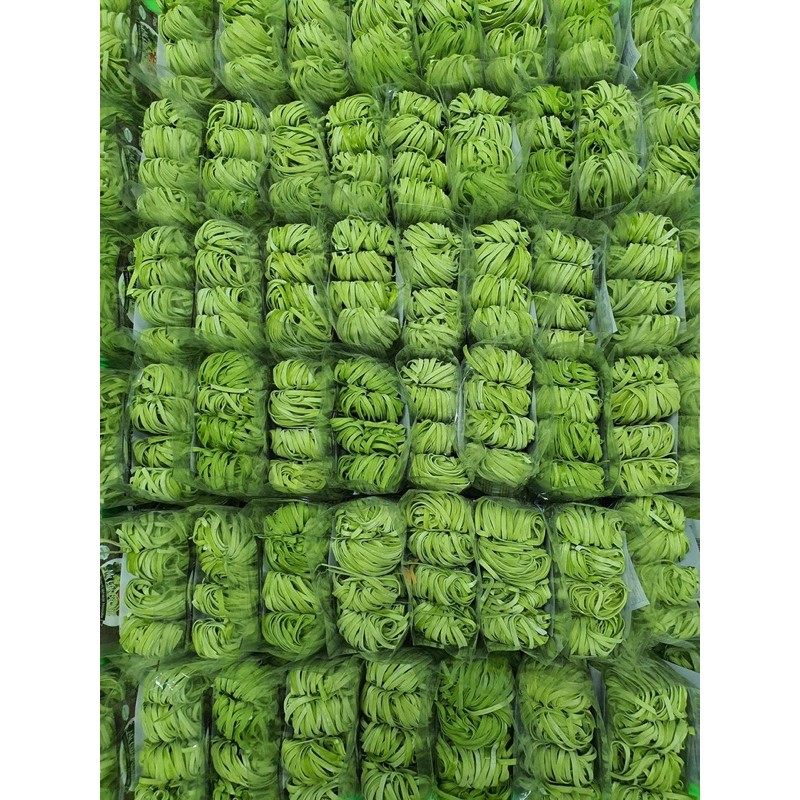 Mì rau cải bó xôi organic Duy Anh- Mì rau củ tươi không chiên