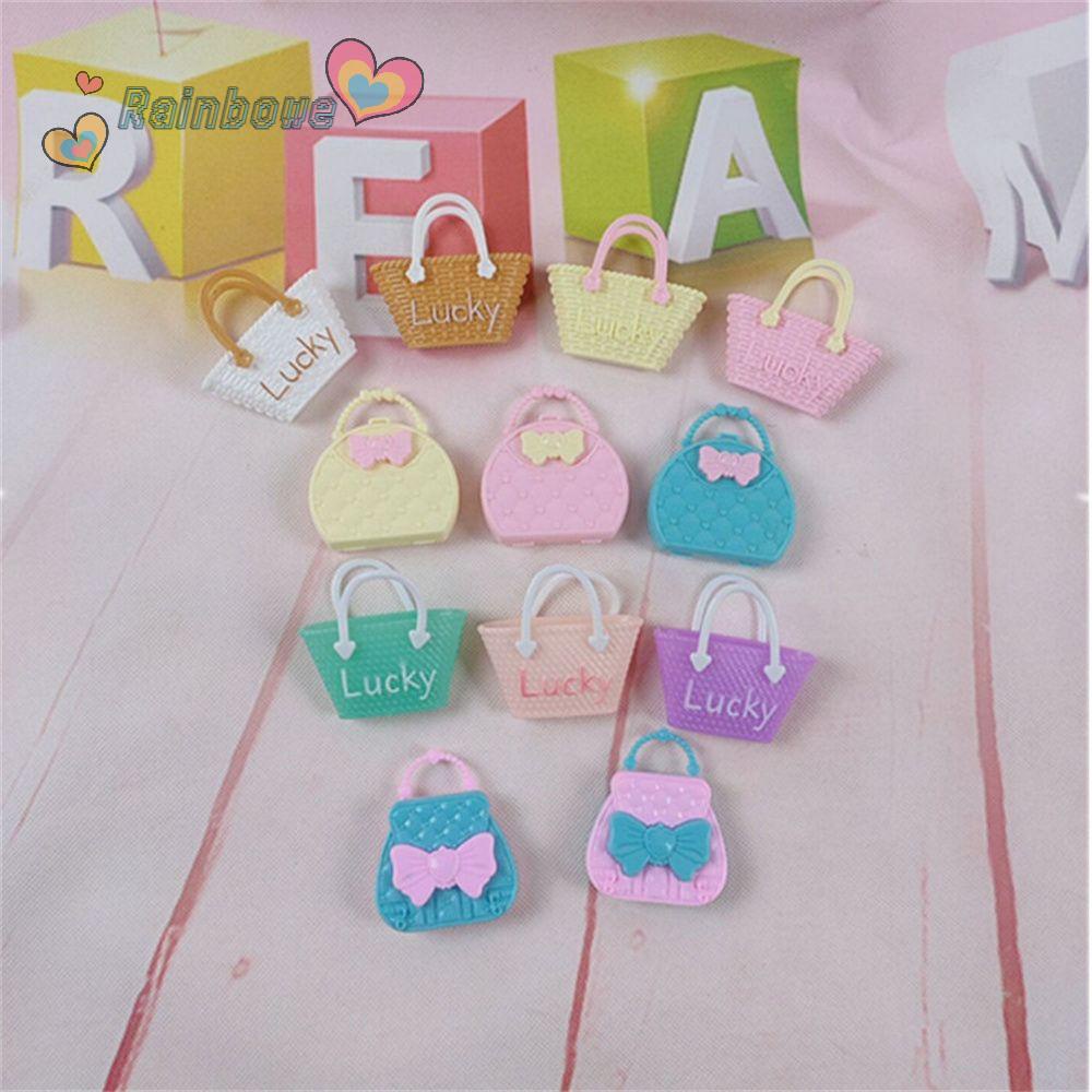 Set 1/10 Mô Hình Túi Xách Công Chúa Mini Thời Trang Dành Cho Búp Bê