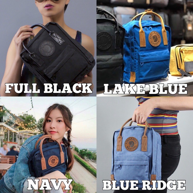 Balo KANKEN NO. 2 size MINI - Cam kết chính hãng [ Kanken_vn