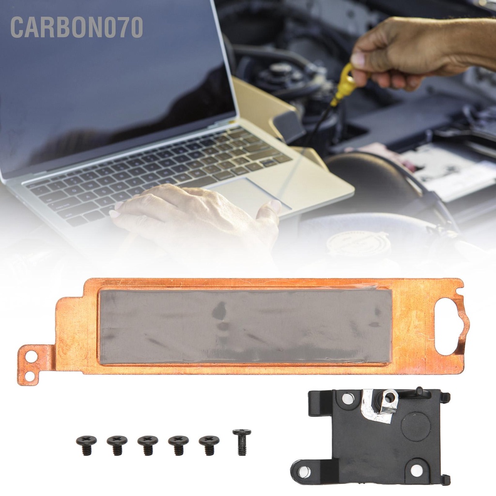 Carbon070 Nắp tản nhiệt SSD M.2 với giá đỡ cho E5470 E5570 bằng hợp kim nhôm thực tế Caddy