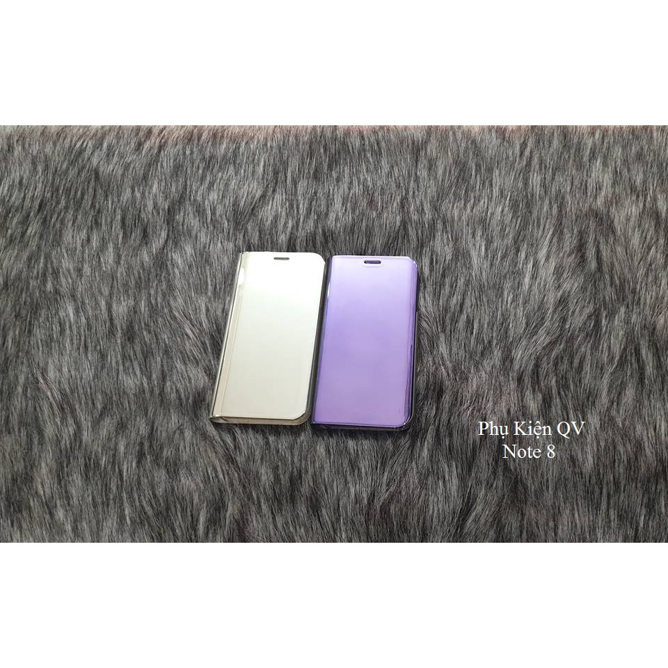 Bao Da Clear View Cover Standing Samsung Note 8