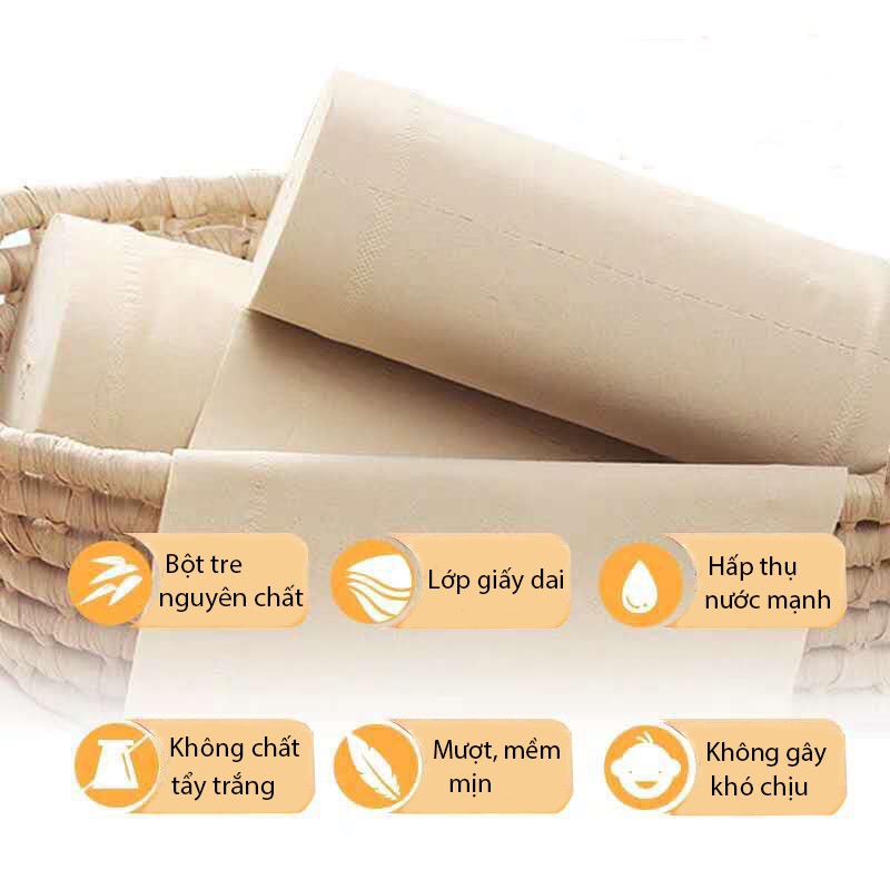 Giấy ăn rút thỏ xanh lau miệng gói 176 tờ siêu dai B030