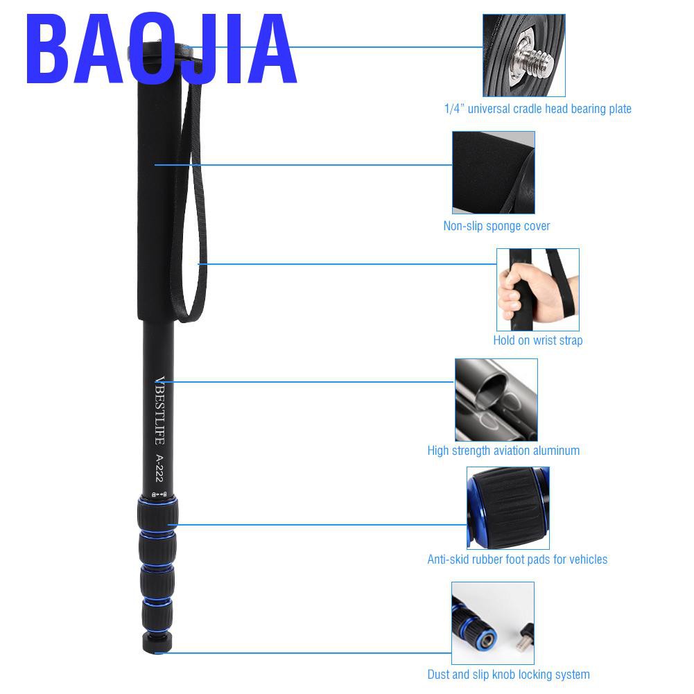 Chân Máy Ảnh Hợp Kim Nhôm Baojia VBESTLIFE A-222 | BigBuy360 - bigbuy360.vn