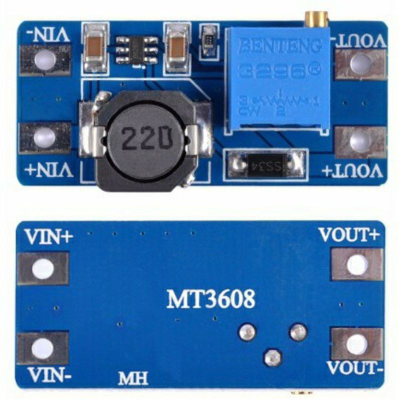 Mạch nguồn tăng áp DC MT3608 2A