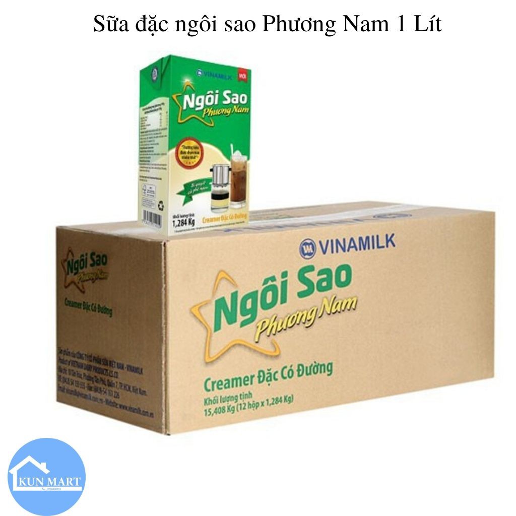 Sữa Đặc FREESHIP Sữa Đặc Ngôi Sao Phương Nam VINAMILK Thơm Ngon 1284g