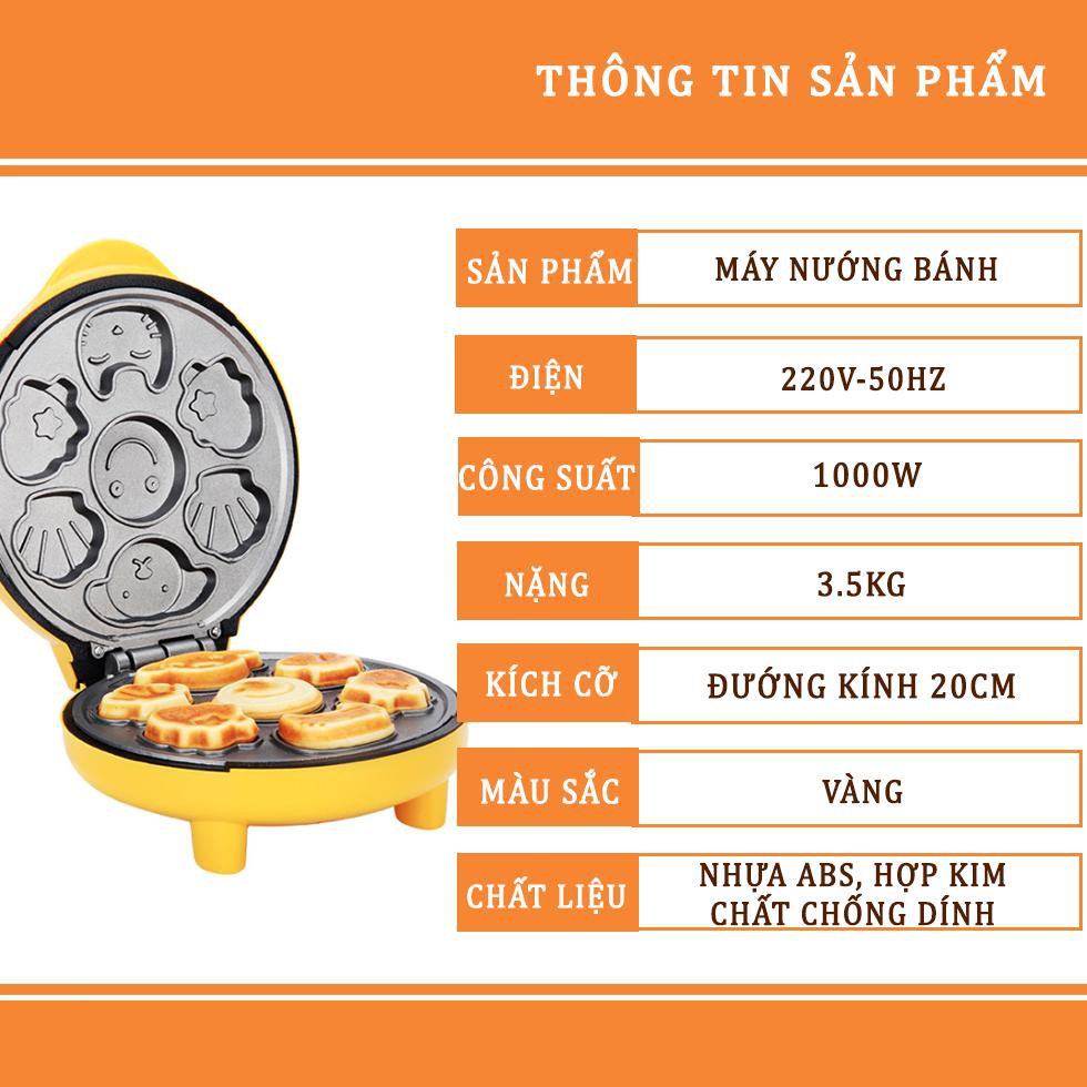 [Giá rẻ] Máy Nướng Bánh Hình Thú Ngộ Nghĩnh