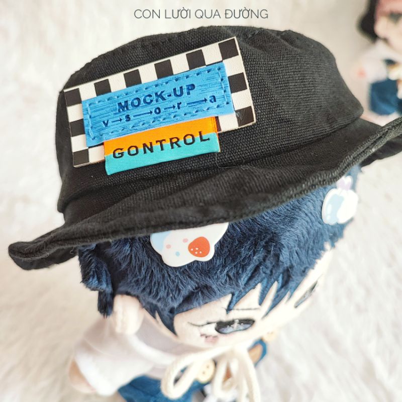 BỘ ÁO HOODIE VÀ QUẦN YẾM CHO BÚP BÊ DOLL 20CM