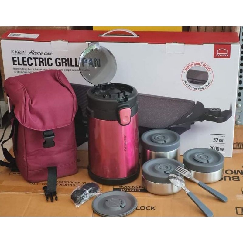 HỘP CƠM GIỮ NHIỆT LOCK AND LOCK 2L