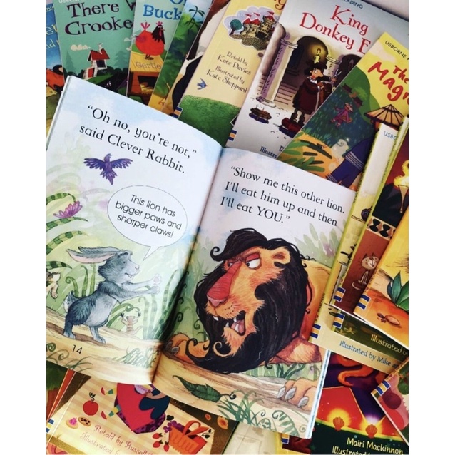 Bộ Quà Tặng  MY FIRST READING LIBRARY - USBORNE XANH