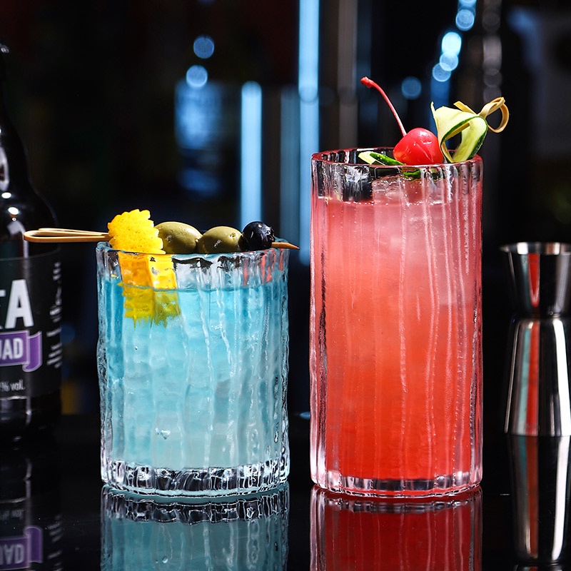 Ly Thủy Tinh Uống Cocktail Phong Cách Nhật Bản