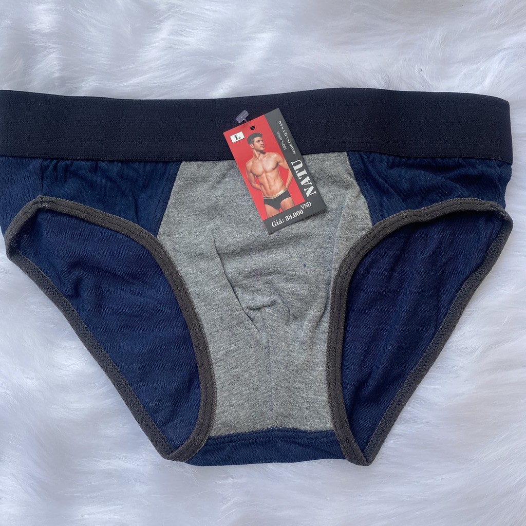 Bộ 3 quần sịp nam thun cotton 2 chiều giá tại xưởng (ảnh thật 100%)