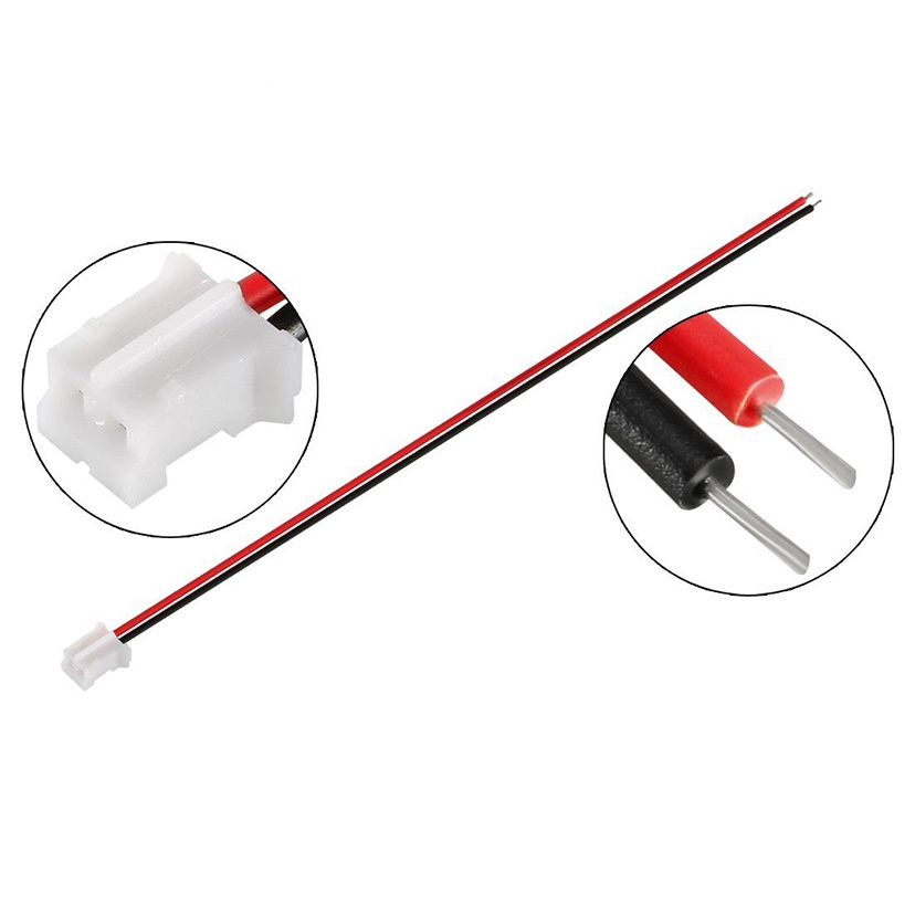 80 Cặp Đầu Nối Dây Điện 150 1. 200Mm2521001. 25 Đôi Dây Điện Màu Đỏ Đen